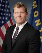 Official portrait of Tim Sheehy, U.S. Senator for Montana