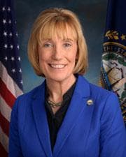 Official portrait of Margaret Wood Hassan, U.S. Senator for New Hampshire