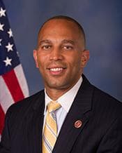 Official portrait of Hakeem S. Jeffries, U.S. Representative for New York