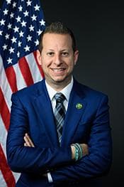Official portrait of Jared Moskowitz, U.S. Representative for Florida