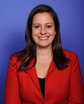 Official portrait of Elise M. Stefanik, U.S. Representative for New York