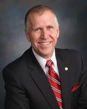Official portrait of Thomas Tillis, U.S. Senator for North Carolina
